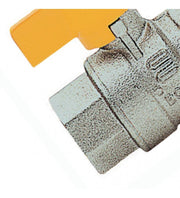 Wandhahn für Gas mit Aluminiumhebel