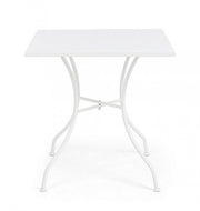 Kelsie White Steel Tabelle 70x70 cm