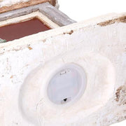 LED -Kaminharz weiße Schneepuppe CM41X22.5H52