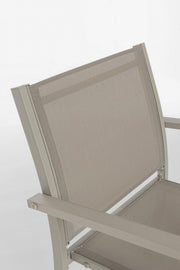 Set 4 Tortora Metal Lounge