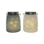 Glas mit 11 LEDs - 12x16 cm