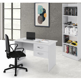 Tiffany Schreibtisch mit weißen Schubladen