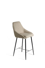 2x Stoffhocker 46 cm x 49 cm H. 97 cm