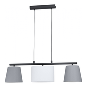 Suspension Almeida 3x14 Multicolor -Sortioned L86 cm Eglo Stoff Paralumi