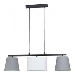 Suspension Almeida 3x14 Multicolor -Sortioned L86 cm Eglo Stoff Paralumi