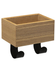 Multifunktionales Regal mit 2 praktischen Kleiderläufen Haken