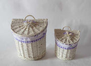 Wicker Wicker Basket 1-2 Lavendel Crew CM28X21H2299