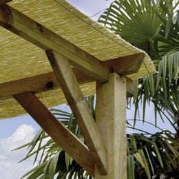 Holzpergola 3 x 3 Meter Delelook