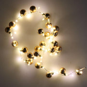 Light Filo Rowa Kupfer 48 LED Weiß warmes festes Lebensmittel CM Ø4x120