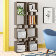 Bifaccele Bücherregal Tortora 79x166.5