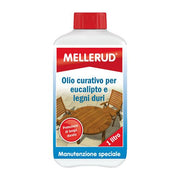 Mellerud kuratives Öl für Eukalyptus und Hardholz von 1 Liter für Reinigungstische und Stühle.