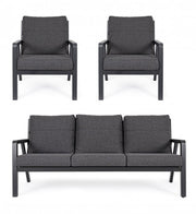 Truman Anthracite Garden Wohnzimmer Set