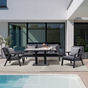Truman Anthracite Garden Wohnzimmer Set