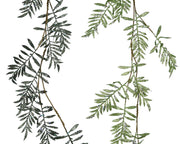 2 -Sortierter 3x12x120 cm versicherter Glitzergirlande