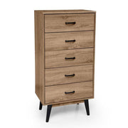 Coming Como Como Urban Style Noce Noce 5 Schubladen 60 x 40 x 118 h cm cm