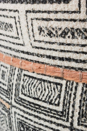 Ethnischer Stil Baumwoll Pouf Tilak Desertendurchmesser 50x H35 cm