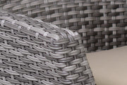 Lounge Amalia Polyrattan Gray mit Kissen