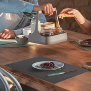 Nature Double Face Carbone Tischdecke