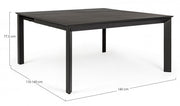 Extendable Table Konnor Anthracite Garden