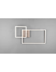 Teaming Calaflow geneigte ungelebbare Nickel -LED -Dimmer 4000K Trio Lighting Pan