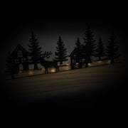 Metallbaum schwarz LED CM20X4H11