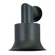 Bluebell aufstrebende Kapuze in Burnished Edelstahl Ø48,5 cm