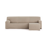 Troya Deckung elastischer Halbinsel rechts beige Kurzarm Armlehne 250/310