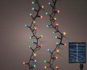 Kompakte Solarzlampen mit 8 Funktionen des funkelnden Effekts L 2250 cm