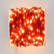 500 mikrolierte Kettenspule 25m Rot Metallkabel