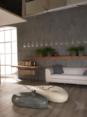 Moderne beige Steintische 74 x 123 x H 27 cm