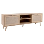 Bali 56A 2 TV -Halterschrank vor Wicker Effect