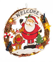 6x Crown Feston Santa D30 C.