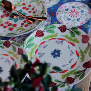 18 -Stück Bio -Porzellan -Porzellanservice