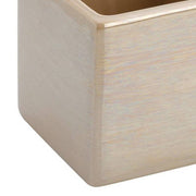 Elegant Beige Pinselhalter der Kuba -Serie.