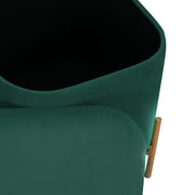 Pouf Green Velvet Sage CM38X38H45