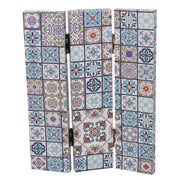 Druckschirm 3 Majolica Türen CM120,6x2,5H180