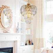 3 -Light Deckenlampe Miranda Mdl3831 Glas und Gold