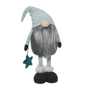 GNOME H70 Blau - Dekorative Keramikstatuette 70 cm x 70 cm x 70 cm