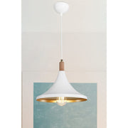 Kano White Gold Suspension Lampe ASZ1563