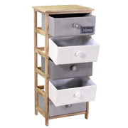 Brenda -Truhe 5 Schubladen CM40X29XH90 cm