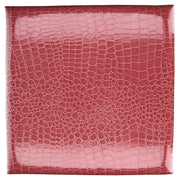 Puff Red Eco -Leder Bild CM30x30H30