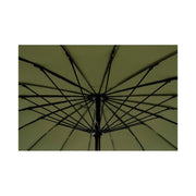 Gartenrebrella Atlanta 270x H240 cm mit Anthrazit-Kolben-Hub