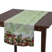 Runner Fabric Blue LED -Zweige CM40x150