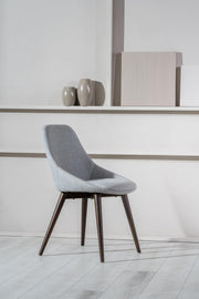 4x Stoffstuhl - 58 cm x 49 cm x 85 cm