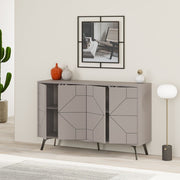 Madia Dune 2 Türen Tortora Farbe 123 cm Effez