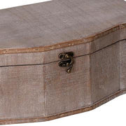 Holzkiste 1-2 Rechteckig brauner CM36X20.5H14.5