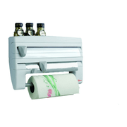 Roll'n'Roll -Spender in Metaltex -Kunststoffrollen