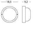 Harz Deckenleuchte Echo White Echo Linie