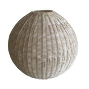 Natürlicher Rattan -Kronleuchter Cmø37h37
