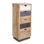 Truhe der industriellen Art von Schubladen 5 Schubladen Tudor